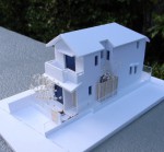 世田谷区千歳台のS-HOUSEの模型が完成しました