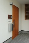 防火認定の木製玄関ドア
