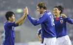 「サッカー日本代表タジキスタンに快勝！」