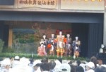 御館中学生徒による、義経千本桜。年に一度の、柳橋歌舞伎。