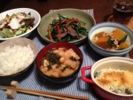 掛川食堂 牛肉とニラのレバニラ風