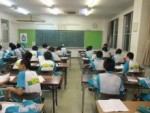 熊本国府高校での指導（2013年度第１回）