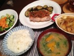 掛川食堂 豚ソテーにトマトオニオンソース