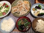 掛川食堂餃子と山芋