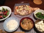 掛川食堂豚とじゃがいものオーブン焼き