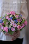 NFD【3級モダンー装飾的な花嫁の花束】レッスン♪