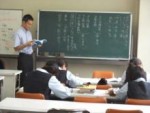 熊本国府高校での指導（2013年度第3回）