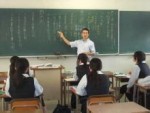 熊本国府高校での指導（2013年度第4回）