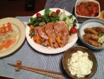 掛川食堂 豚肩ロースの野菜たっぷり生姜焼き