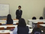 熊本国府高校での指導（2013年度第5回）