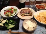 掛川食堂 豚肉とズッキーニのミルフィーユ