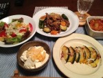 掛川食堂 牛肉と野菜のニンニク醤油