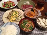 掛川食堂 肉肉と蒸しナス