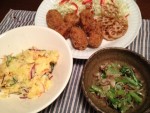 掛川食堂 黒豚ヒレカツとポテトサラダ