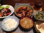 掛川食堂 ザ.煮物(^^) と美味い味噌汁