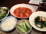 掛川食堂 鳥肉のトマト煮込み