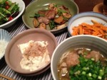 掛川食堂 黒豚とカブと小松菜の甘じょうゆ