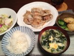 掛川食堂 餃子と甘酢漬け