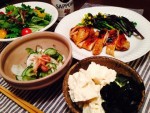 掛川食堂 豆ご飯ととりの照り焼き