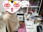 東京の女装サロン型女装化粧品ハイクオリティ新宿　凄腕女装メイクレッスン風景ですが保志の技術が！