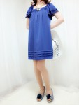 夏を感じるブルーのワンピ入荷しました(ﾟ∀ﾟ)東京の変身女装サロン型女装化粧品ハイクオリティ
