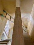 階段笠木塗装