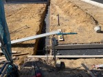 ブロック工事始まりました。