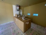 キッチンの設置工事が終わりました。