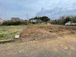 敷地の整備が終わりました。