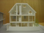 住宅の模型写真