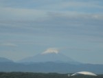 富士山と西武ドーム（６月）