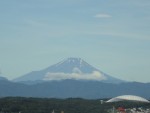 富士山と西武ドーム（７月）