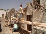 南イタリアでの修復研究１　石造りの屋根（キアンカレ）の修復