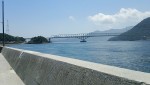 柳井市大畠からの大島大橋の眺め