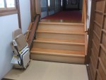 バリアフリー住宅／いす式階段昇降機