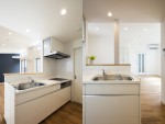 収納の家（ライフスタイル住宅）　キッチンデザイン