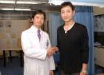 俳優の三田村邦彦さん、当院にいらっしゃいました。